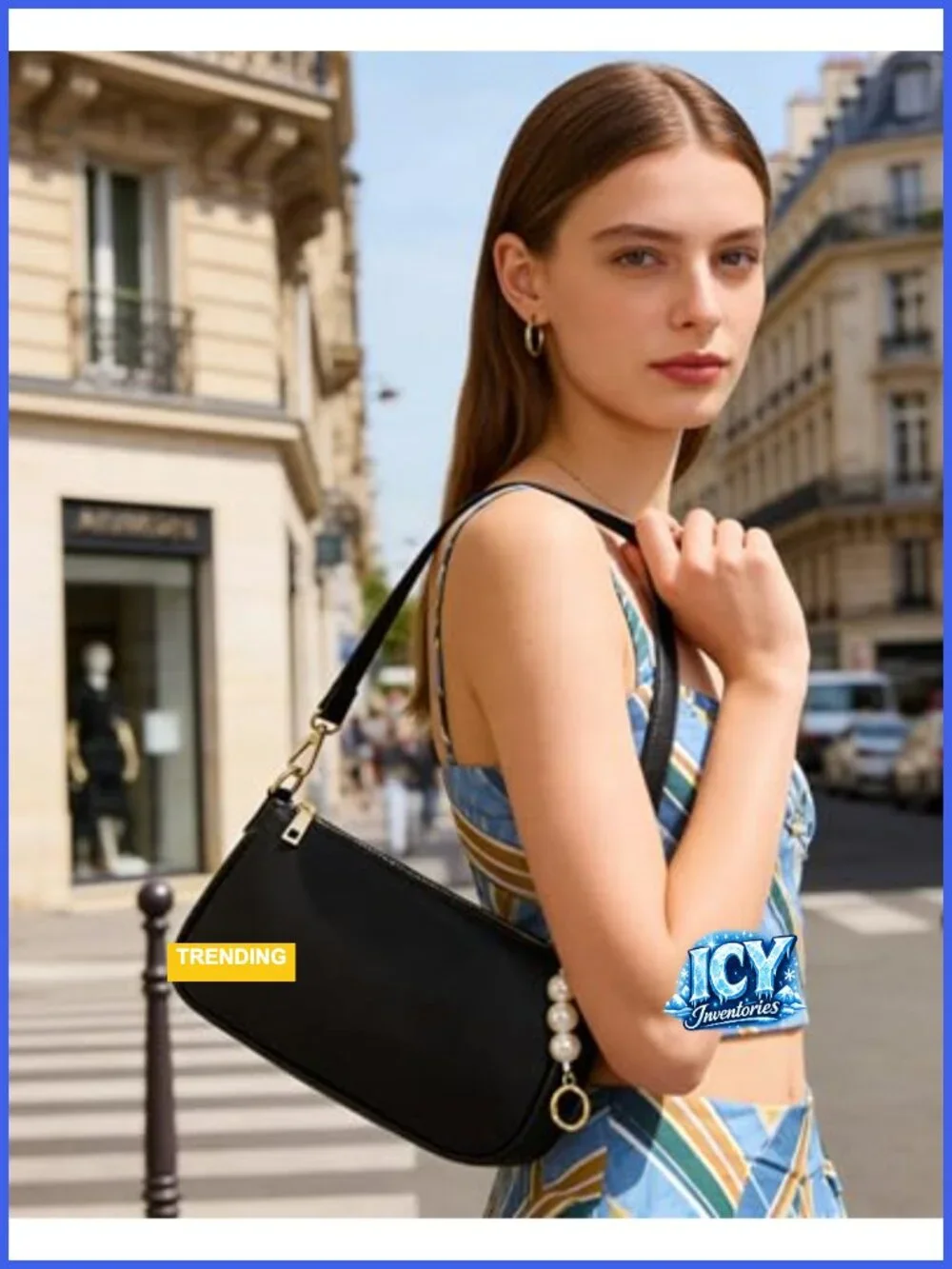 Vegan Leather Hobo Crossbody Bag for Women with 3 Straps